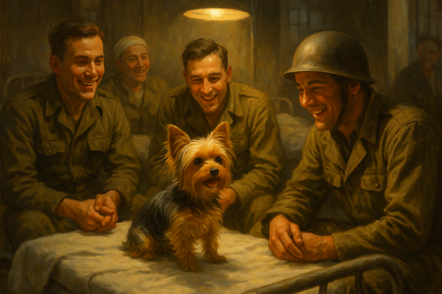 The 4-Pound Yorkie Who Became a War Hero and the First Therapy Dog