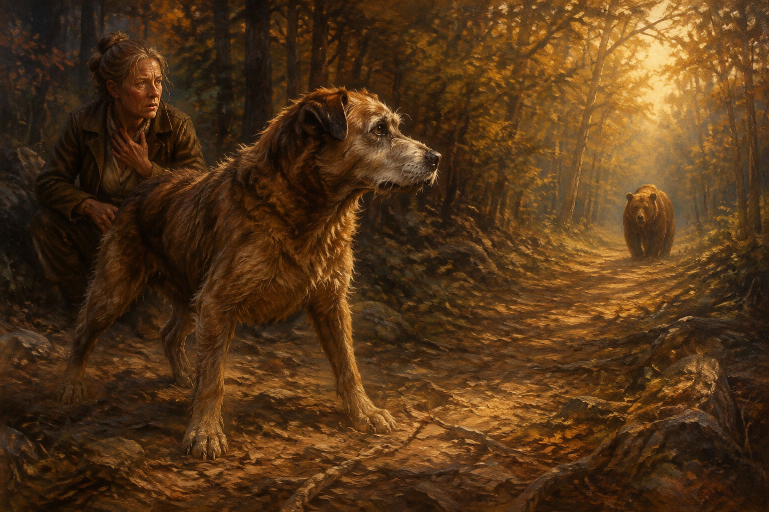 The 14-Year-Old Dog Who Stepped Between Her Owner and a Charging Bear